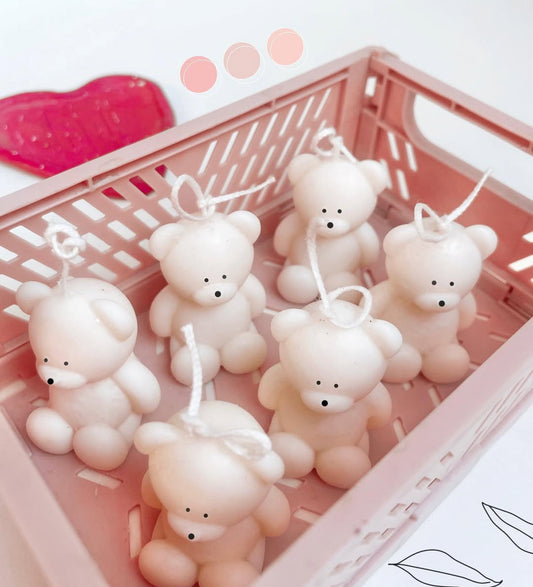 Baby Bear Candle – Baby Shower Keepsake