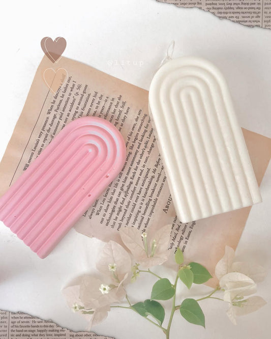 Rainbow Arch Candle